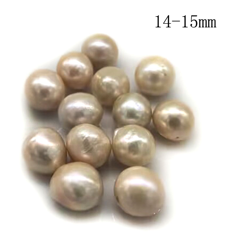 Wholesale 14-15mm AAA Pink Loose Large Baroque Pearls,Sold by Piece