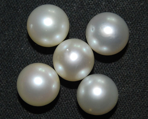 AAA 9-10mm White Round Genuine Loose South Sea Pearl,Sold by Piece