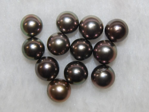 10-11mm AAA Natural Genuine Black Loose Tahitian Pearl,Sold by Piece