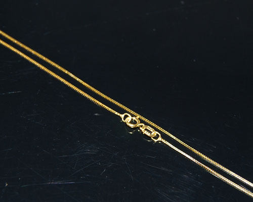 14K Genuine Yellow Solid Gold Chain