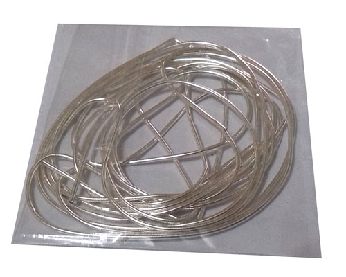 6 Gram 140 inches 1.2mm Diameter Silver French Wire,Sold by Bag