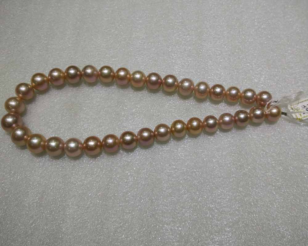 16 inches 12-15 mm AAA+ Natural Large Lavender Fresh Water Pearl Loose Strand