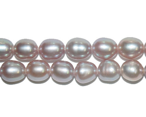 16 inches 4-5mm Natural Lavender Rice Pearls Loose Strand