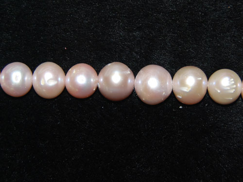 16 inches 11-14mm Nautral Lavender Grading Potato Pearls Loose Strand