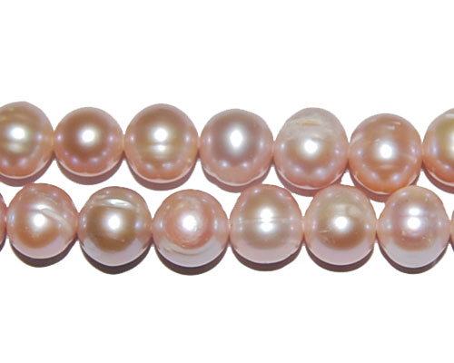 16 inches 10-11mm A Natural Lavender Freshwater Pearls Loose Strand