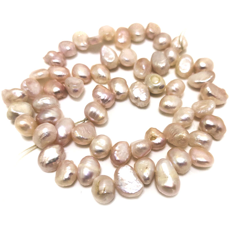 16 inches 8-9mm Natural Lavender Dancing Pearls Loose Strand