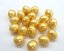 13*15 mm Half Drilled Golden Baroque Shell Pearls