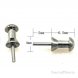 4x11.5mm Stainless Steel Screw Pin Post Bracelet Plug Kit for Rubber Silicone Band
