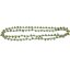 40 inches 5-6 mm Green Dancing Pearl &Crystal Beaded Necklace