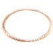 17 inches AA 4-5mm Natural Pink Round Pearl Necklace