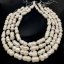 16 inches 13-20mm Natural White Peanut Baroque Pearls Loose Strand