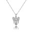Wholesale Rhodium Plated Starfish Style Wish Pearl Cage Pendent Necklace
