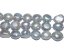 16 inches 10-11mm AA+ Silver Gray Natural Nugget Pearl Loose Strand