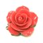Wholesale 3 Rows 20mm Pink Carved Flower Style Necklace Clasp