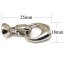 Wholesale 18x25mm Single Row Safety White Gold Filled Jewelry Clasp