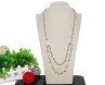 26-28 inches Gray Pearl Chain Necklace