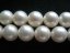16 inches AAA 8-9mm White Round Fresh Water Pearls Loose Strand