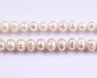16 inches 7-8mm White Potato Fresh Water Pearls Loose Strand