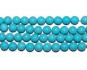 16 inches 10 mm Round Blue Natural Turquoise Beads Loose Strand