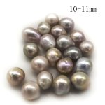 Wholesale 10-11mm AAA Lavender Loose Baroque Pearls,Sold by Piece