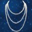 64 inches 7-8mm White Freshwater Pearl Pearl Long Chain Necklace