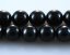 16 inches AAA 9.0-9.5mm Round Black Akoya Pearls Loose Strand