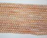 16 inches AA 2-3mm Natural Pink Freshwater Pearls Loose Strand
