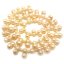 16 inches 6-7mm Natural Pink Side Drilled Peanut Pearls Loose Strand