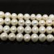 16 inches 6-7mm AA+ White Round Freshwater Pearls Loose Strand