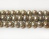 16 inches 6-7mm A+ Silver Gray Round Pearls Loose Strand