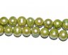 16 inches 8-9mm Green Potato Freshwater Pearls Loose Strand