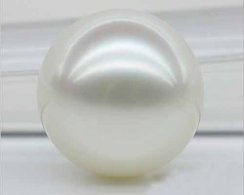 AAA 13-14mm Natural White Round Loose South Sea Pearl,Sold by Piece