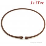 Wholesale Brown Rubber Silicone Cord for DIY Necklace