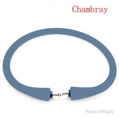 Wholesale Chambray Rubber Silicone Band for DIY Bracelet