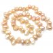 16 inches 8-9mm Natural Pink Dancing Pearls Loose Strand