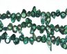 16 inches 8-13mm Dark Green Blister Pearls Loose Strand
