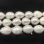 16 inches 10x12mm Natural White Raindrop Shaped Baroque Pearls Loose Strand