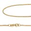 Wholesale 18 inches 18K Yellow Solid Gold Chain(Can be adjusted to 16 inches)