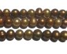 16 inches 7-8mm Brown Potato Fresh Water Pearls Loose Strand