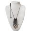 32 inches Trendy New Design Multicolor Natural Adjustable Waxed Dangle Pearl Necklace