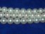 16 inches AAA 8.0-8.5mm Round White Akoya Pearls Loose Strand