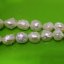 16 inches 12-13mm Natural White Drusy Baroque Pearls Loose Strand