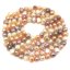 34 inches 8-9mm High Luster Multicolor Nugget Pearls Loose Strand