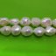 16 inches 10-11mm Natural White Drusy Baroque Pearls Loose Strand