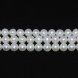 16 inches 3-4mm AAA White Freshwater Seed Pearls Loose Strand
