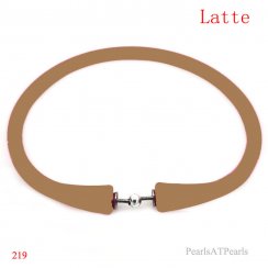 Wholesale Latte Rubber Silicone Band for DIY Bracelet
