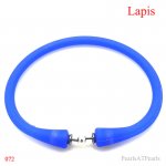 Wholesale Lapis Rubber Silicone Band for DIY Bracelet