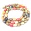 16 inches 6-7mm Multicolor Natural Barqoue Rice Nugget Pearls Loose Strand