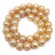 16 inches 12-13mm Natural Pink Potato Fresh Water Pearls Loose Strand