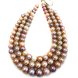12-15mm AA+ Multicolor Nucleated Edison Large Pearls Loose Strand